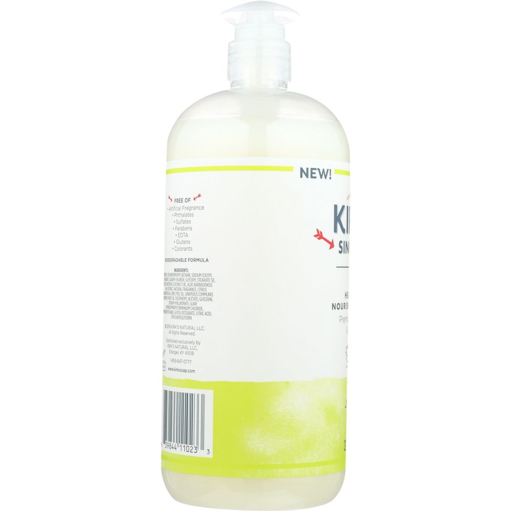 KIRKS: Wash 3 In 1 Juniper Lime, 32 oz