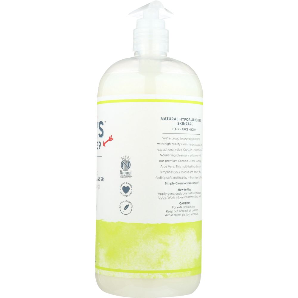 KIRKS: Wash 3 In 1 Juniper Lime, 32 oz