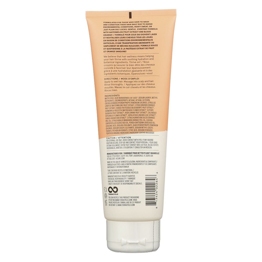 ACURE: Daily Workout Shampoo, 8 fo