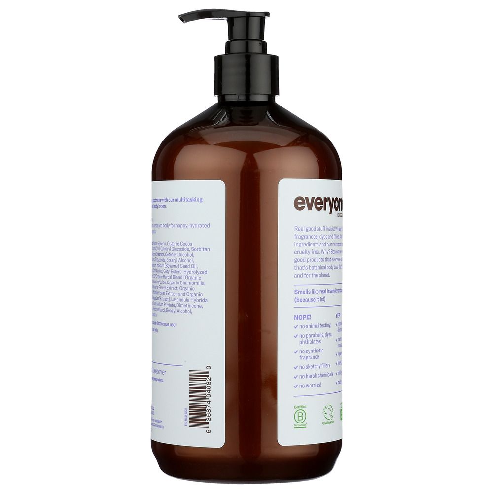 EO PRODUCTS: Everyone Lotion 2-in-1 Lavender + Aloe, 32 oz