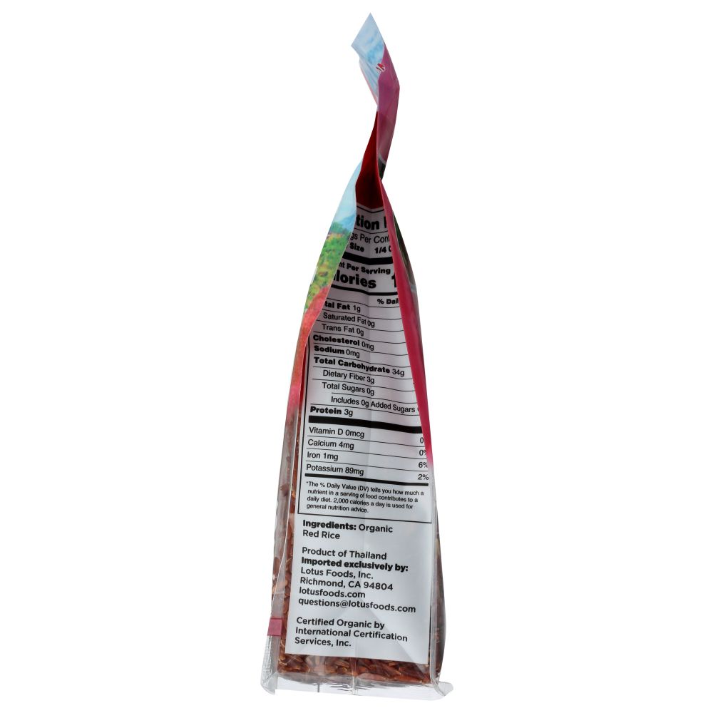 LOTUS FOODS: Organic Red Rice, 15 oz