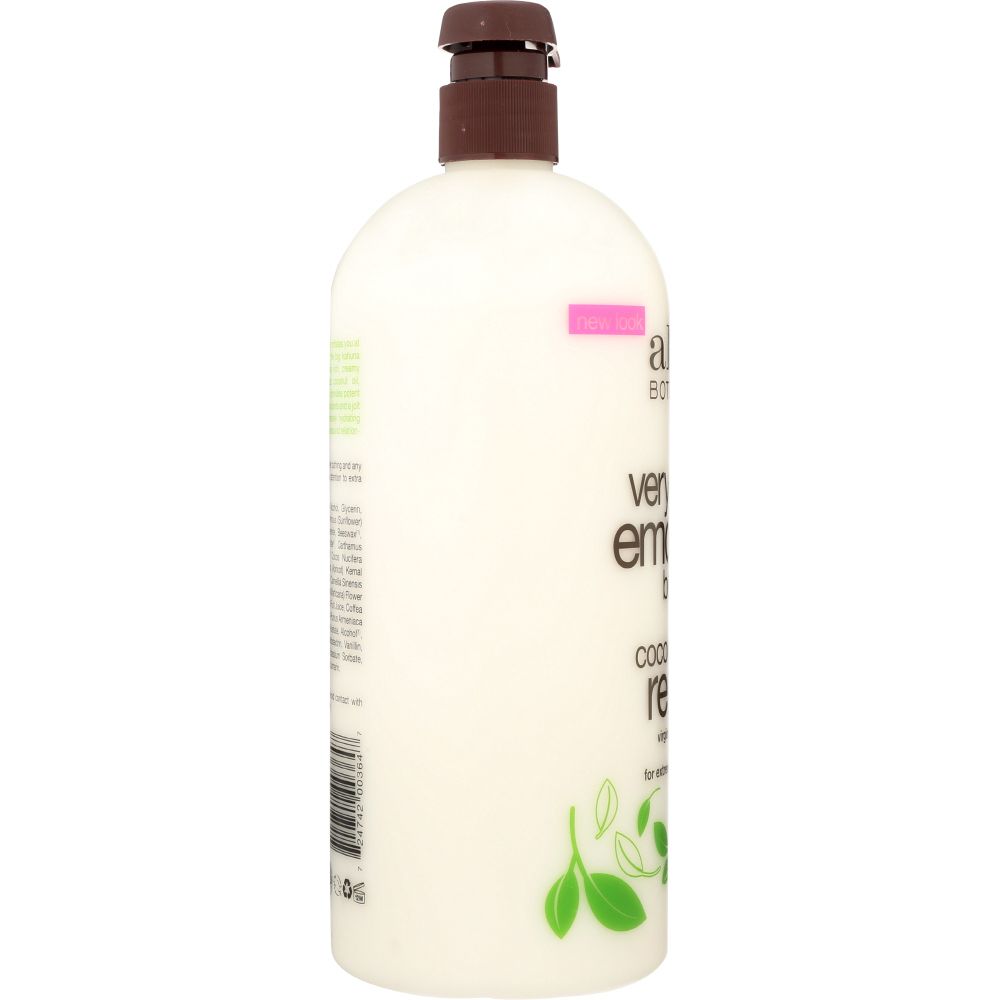 ALBA BOTANICA: Very Emollient Body Lotion Coconut Rescue, 32 oz