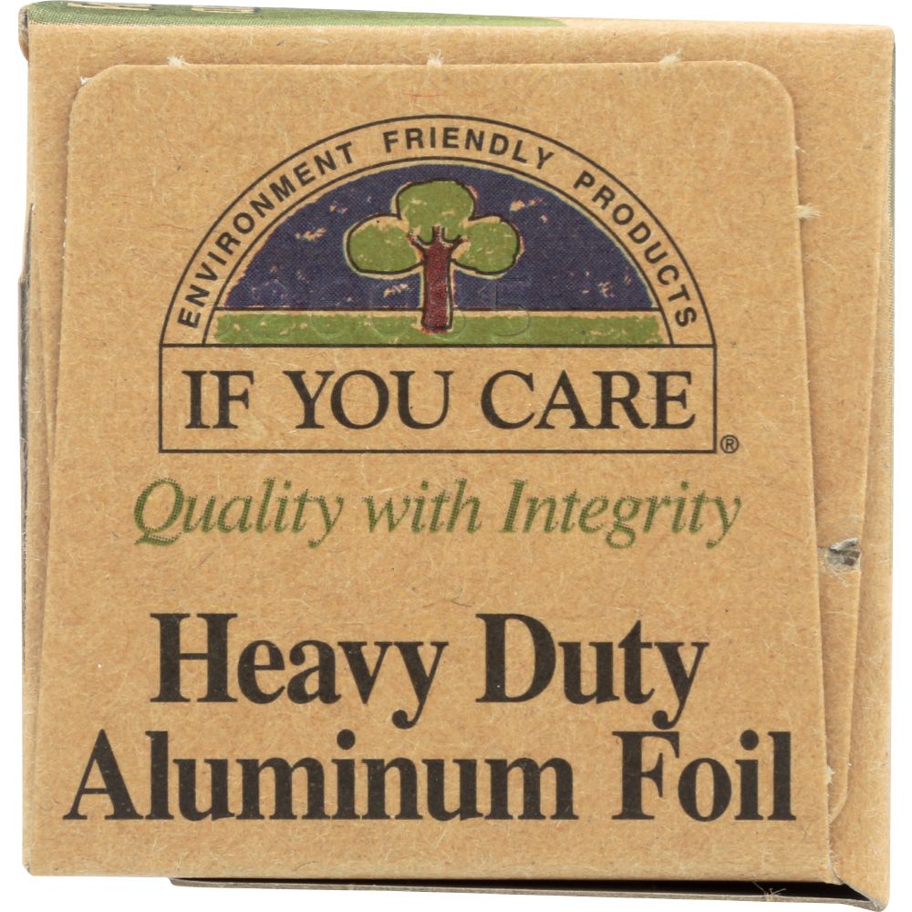 IF YOU CARE: 100% Recycled Heavy Duty Aluminum Foil 30 sq ft (23 ft x 15.75 in), 1 ea