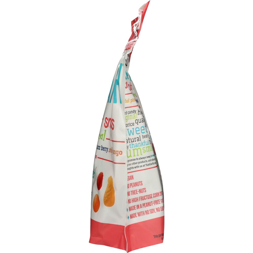 YUMMYEARTH: Fruit Snack Tropical 5 ct, 3.1 oz