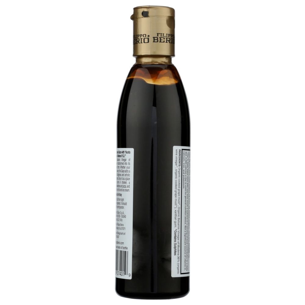 FILIPPO BERIO: Organic Glaze With Balsamic Vinegar Of Modena, 8.4 fo