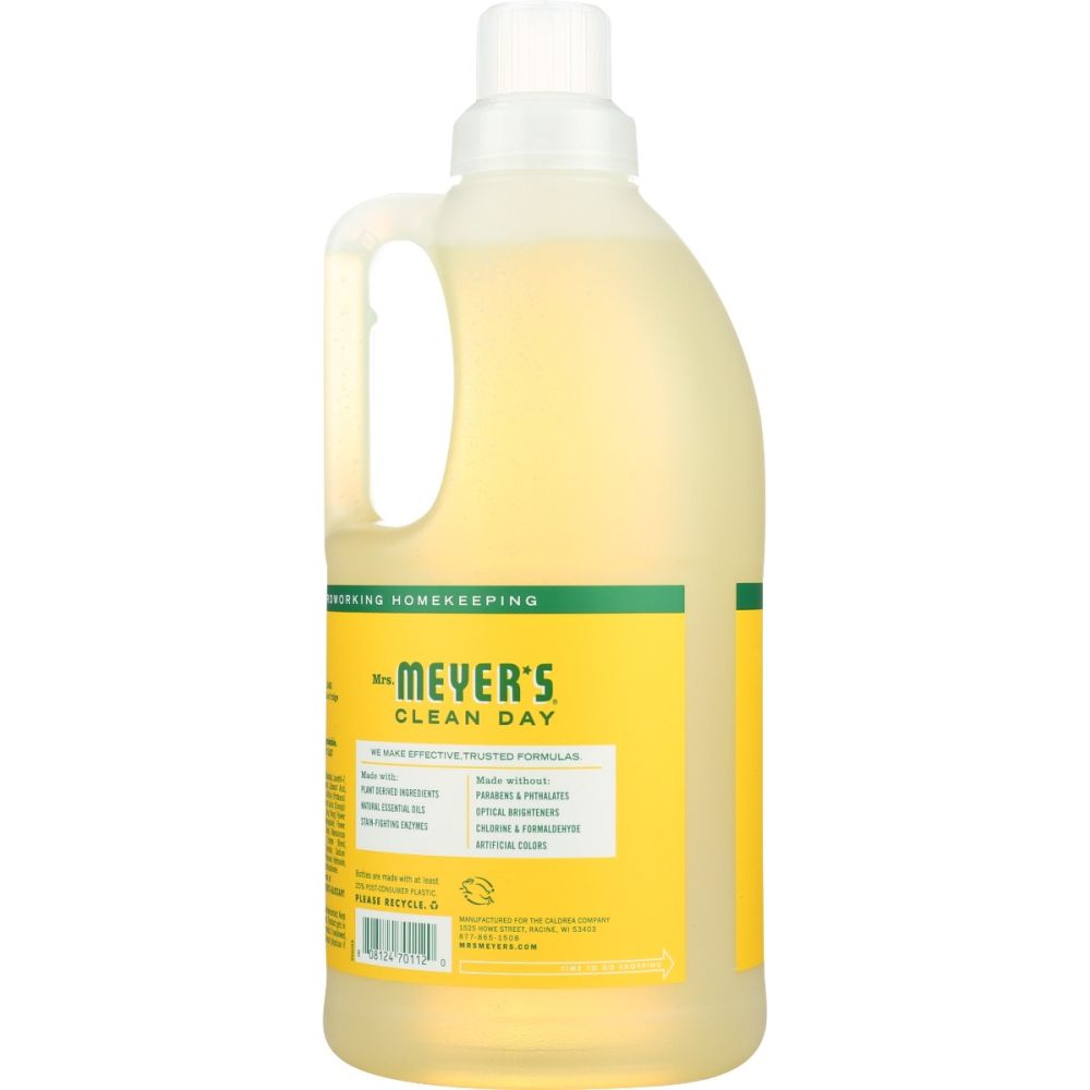 MRS MEYERS CLEAN DAY: Laundry Detergent Honeysuckle 2X, 64 oz