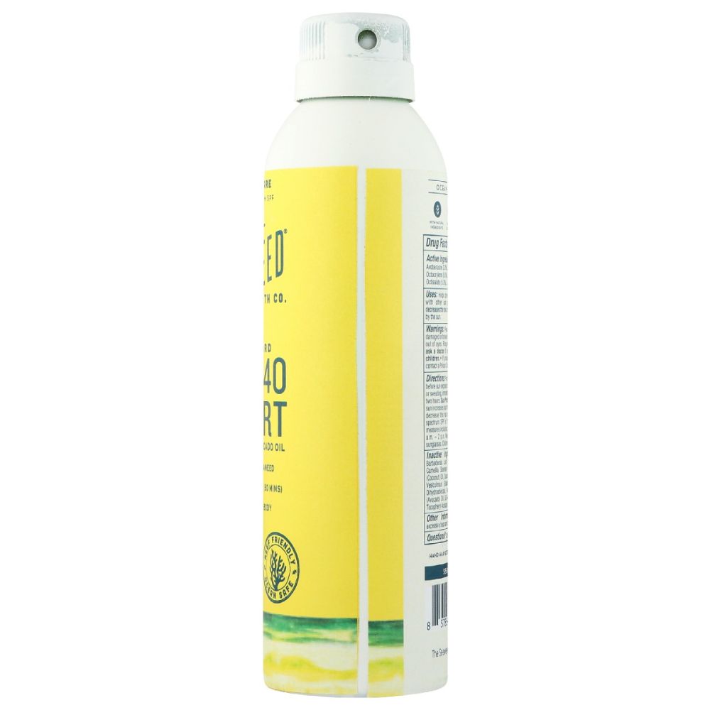 SEAWEED BATH COMPANY: Clear Guard Spf 40 Sport Spray, 6 oz