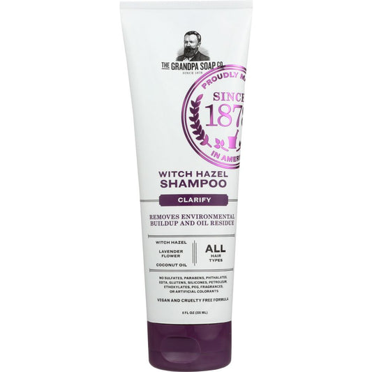 GRANDPAS: Shampoo Witch Hazel, 8 oz