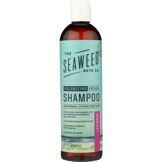 SEAWEED BATH COMPANY: Shampoo Argan Lavender, 12 oz