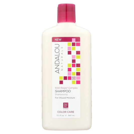 ANDALOU NATURALS: 1000 Roses Complex Color Care Shampoo, 11.5 oz