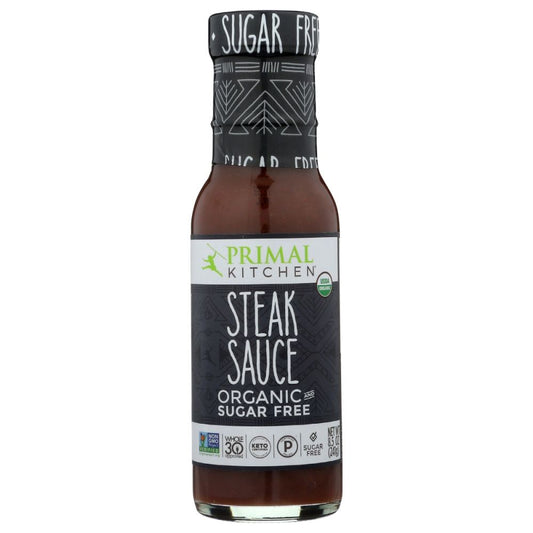 PRIMAL KITCHEN: Organic And Sugar Free Steak Sauce, 8.5 oz