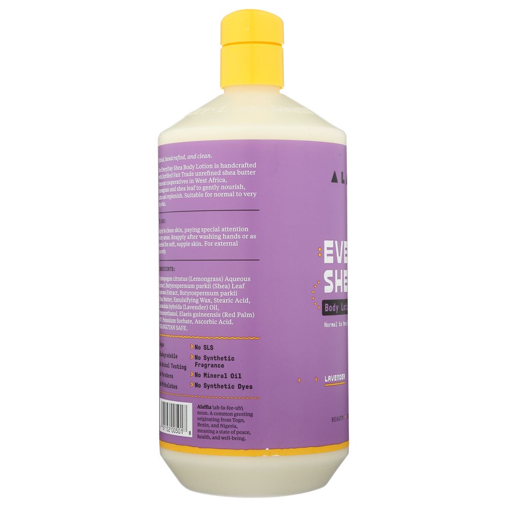 ALAFFIA: Lotion Body Evrydy Lavndr, 32 fo