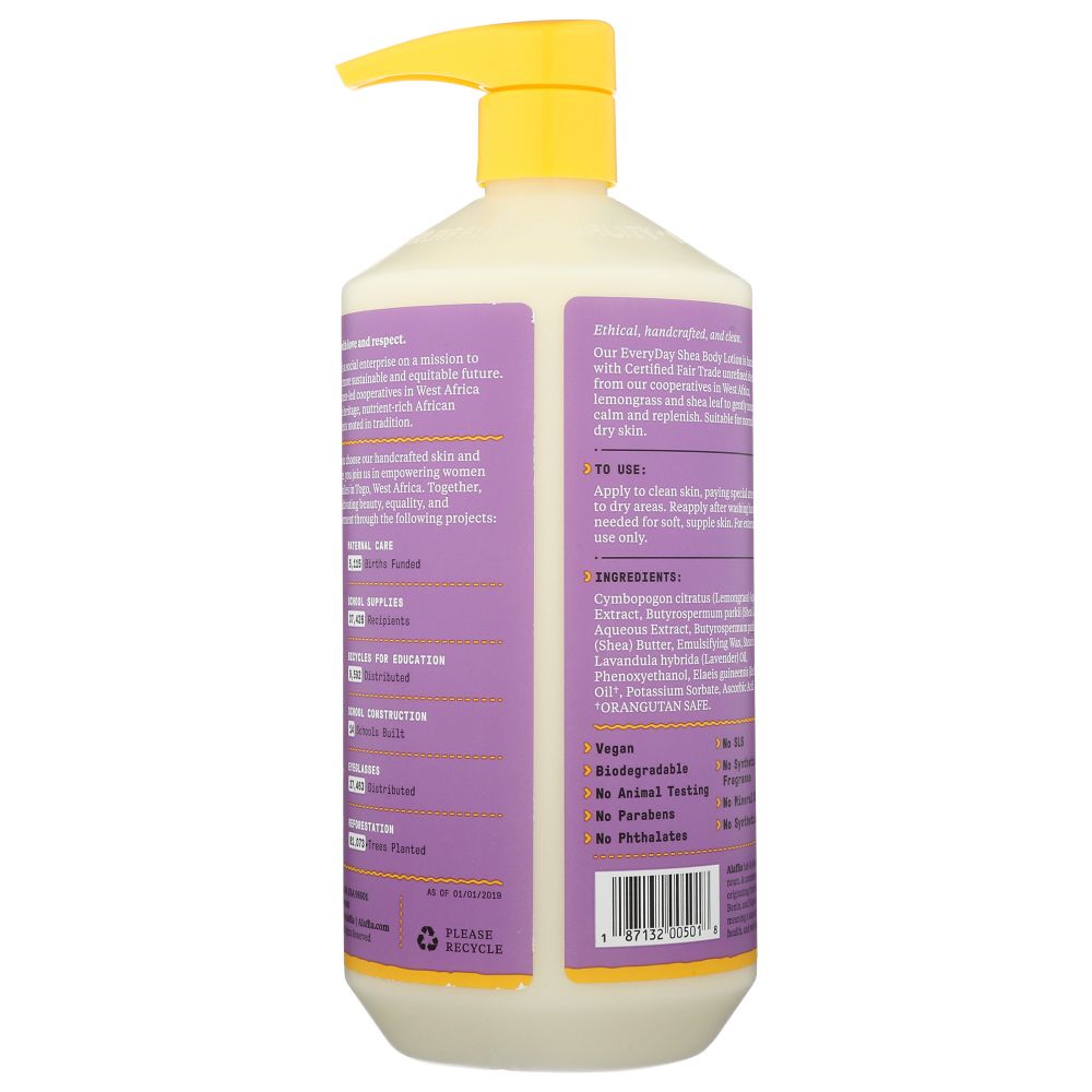 ALAFFIA: Lotion Body Evrydy Lavndr, 32 fo