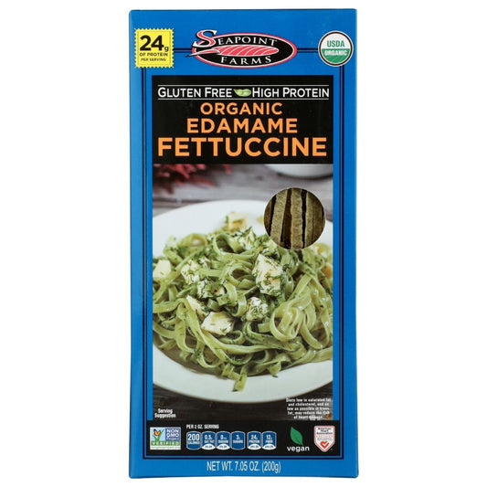 SEAPOINT FARMS: Edamame Fettuccine, 7.05 oz