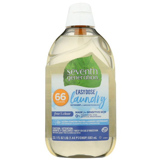 SEVENTH GENERATION: Laundry Dtrgnt 8X Frclr, 23.1 oz