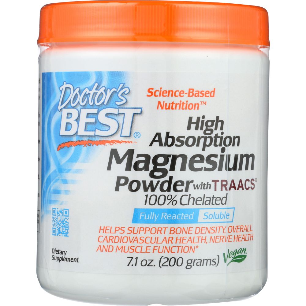 DOCTORS BEST: High Absorb Magnesium, 200 gm