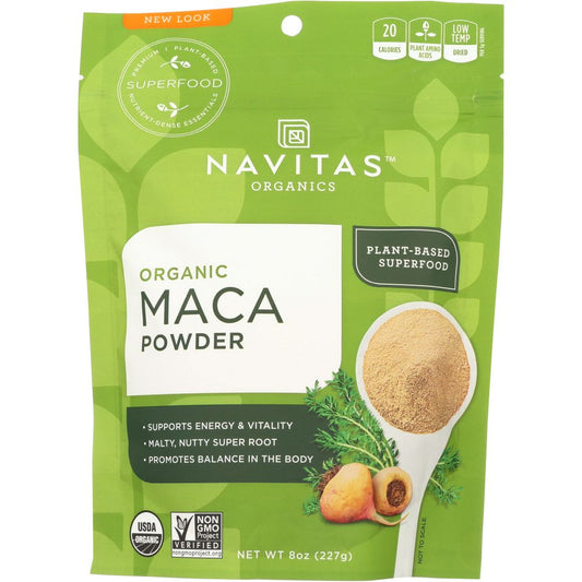 NAVITAS ORGANICS: Organic Raw Maca Powder, 8 oz