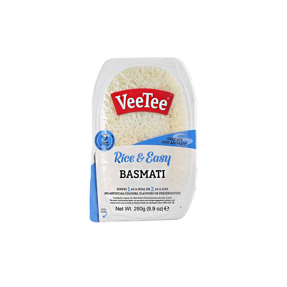 VEETEE: Basmati Rice, 9.9 oz